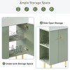 Lyngins 21.6" Storage Bathroom Vanity, Freestanding Vanity with Ceramic Sink & Overflow, Bathroom Storage Cabinet, Small-to-Medium Bathrooms - 4 of 4