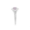 Selena Engagement Ring Sterling Silver Cz Cluster Womens Ginger Lyne Collection - 3 of 4