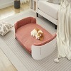 Raised Dog Sofa Bed, Supports 35-80 lbs, Removable Mattress Cover, Machine Washable Fabric, Dog Couch Sofa for Small & Medium Dogs–Cuddlewood - 3 of 4
