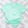 Simply Sage Market S.W.Smiley Lightning Bolt Smiley Face  Short Sleeve Tee - 3 of 4