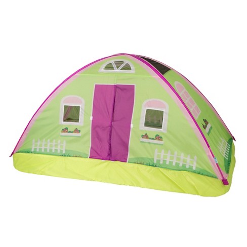 Pop up bed tent for full size outlet bed