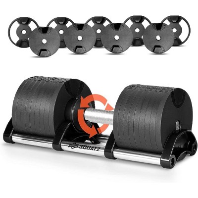 Adjustable Dumbbell Set for Home Gym with Anti-Slip Handles, Pair of 70 lbs Weights, Compact Design, Versatile Strength Training