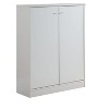 Kumasinova 5-Tier Shoe Cabinet with 2 Doors Wooden Shoe Storage Cabinet with Adjustable Shelves,Shoe Rack Organizer for Entryway,Hallway,White - 4 of 4