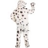 HalloweenCostumes.com One Size Fits Most   Adults Dalmatian Suit With Mouth Mover Mask, Black/White - 3 of 4