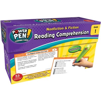 Teacher Created Resources Power Pen Learning Cards Reading Comprehension, Grade 1