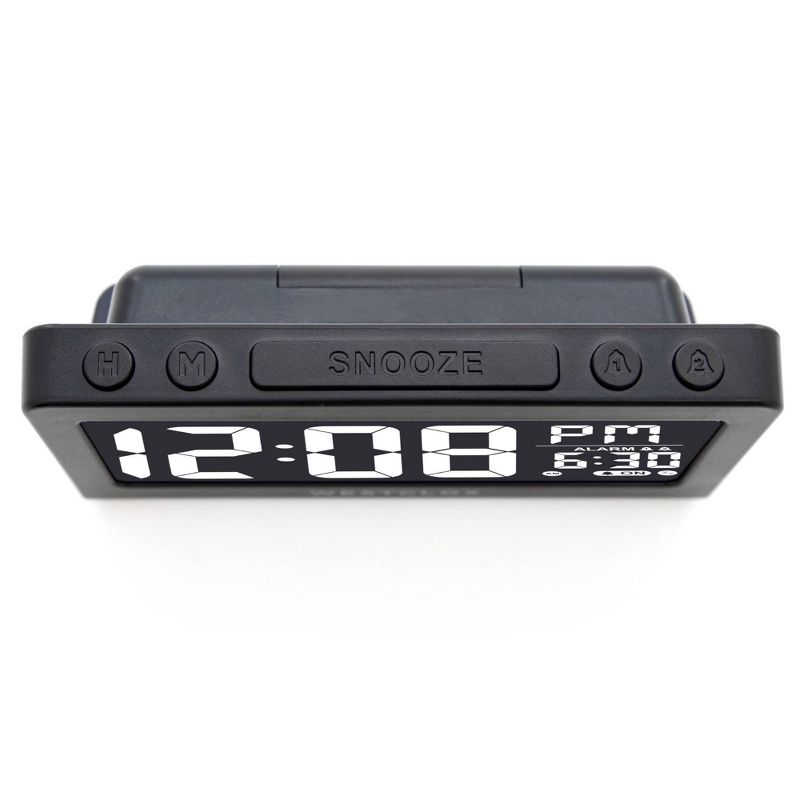 Vibrating Bed Shaker Digital Alarm Clock - Westclox, 4 of 6