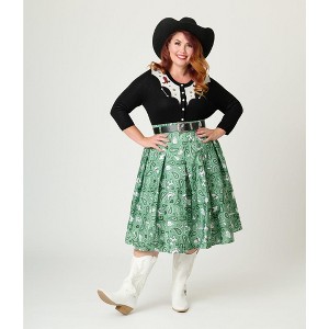 Disney Pixar Toy Story Collection by Unique Vintage Women's Plus Midi Skirt - 1 of 4