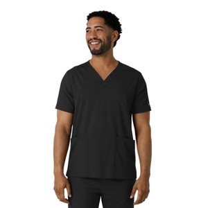 Wink Boundless Men's Multi Pocket V-Neck Scrub Top - 1 of 4