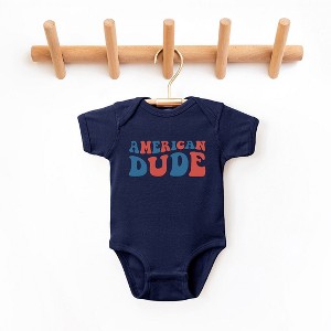 The Juniper Shop American Dude Baby Bodysuit - 1 of 2