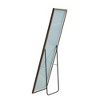 Infurnic Full Length Mirrors Elegant Wall Mirror with Stand Aluminum Alloy Thin Frame for Living Room, Clothing Shop, Gray, 15"*0.5"*58" - 4 of 4