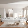 WJShome Sectional Couches For Living Room,183" U Shaped Couch, 4-Seater Cloud Modular Sectional Sofa with 2 Ottoman For Home - 2 of 4