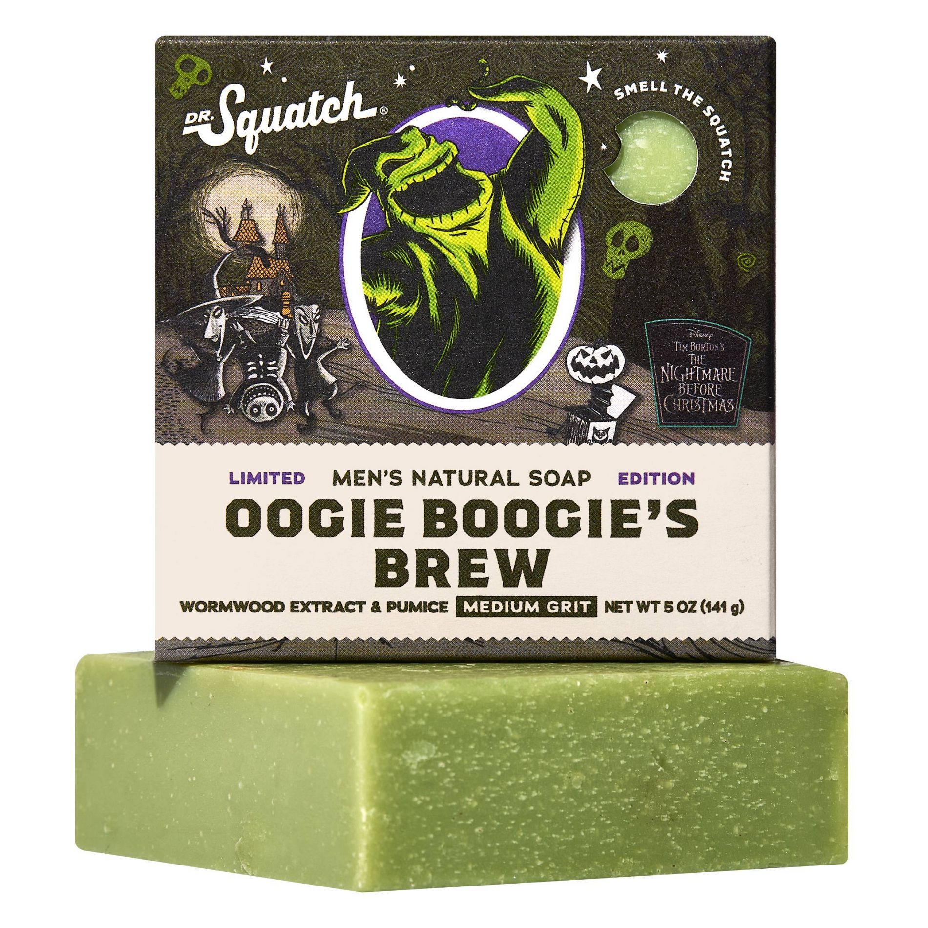 DR. SQUATCH Men's All Natural Bar Soap - Oogie Boogie's Brew - 5oz