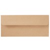 Juvale 100-Pack #10 Brown Business Envelopes Bulk for Checks, Invoices, Gift Certificates, Mailing Letters, Invitations, Documents, 4-1/8x9-1/2 In - 4 of 4