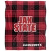 Jacksonville State University Campus Plaid Spirit Silky Touch Super Soft Throw Blanket 50x60 - 2 of 4