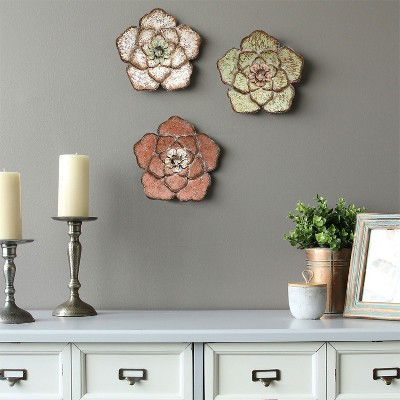 Ceramic Flower Wall Decor Target