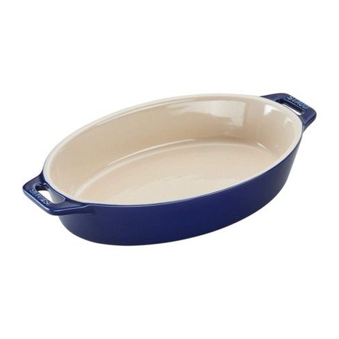 4.25qt Oven-to-table Stoneware Baking Dish With Cradle Carrier Cream/clay -  Hearth & Hand™ With Magnolia : Target