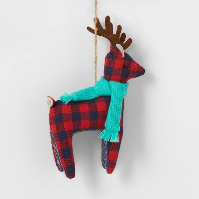 buffalo plaid stuffed animal