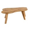 NicBex Modern 47.2" Cloud Shape Coffee Table with Wood Frame for Living Room and Bedroom - 4 of 4