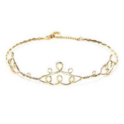 Elope Gold Peak Circlet Adjustable Costume Crown