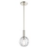 Livex Lighting Whitfield 1 - Light Pendant in  Polished Nickel - 4 of 4