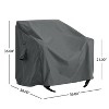 Christopher Knight Home Ellie Outdoor Water Resistant Club Chair Covers (Set of 2) - 3 of 4