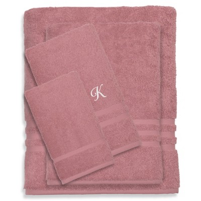 Linum Home Textiles 100% Turkish Cotton 4PC Denzi Towel Set
