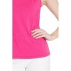 Women's Double Scoop Neck Tank Top - Multiples - 3 of 4