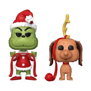 Funko POP! Books: How The Grinch Stole Christmas Grinch with Max - 2pk - 1 of 3