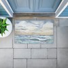 Stupell Industries Tranquil Watercolor Waves Printed Outdoor Door Mat, design by Audrey Jeanne Roberts, 18"x30" - 3 of 4