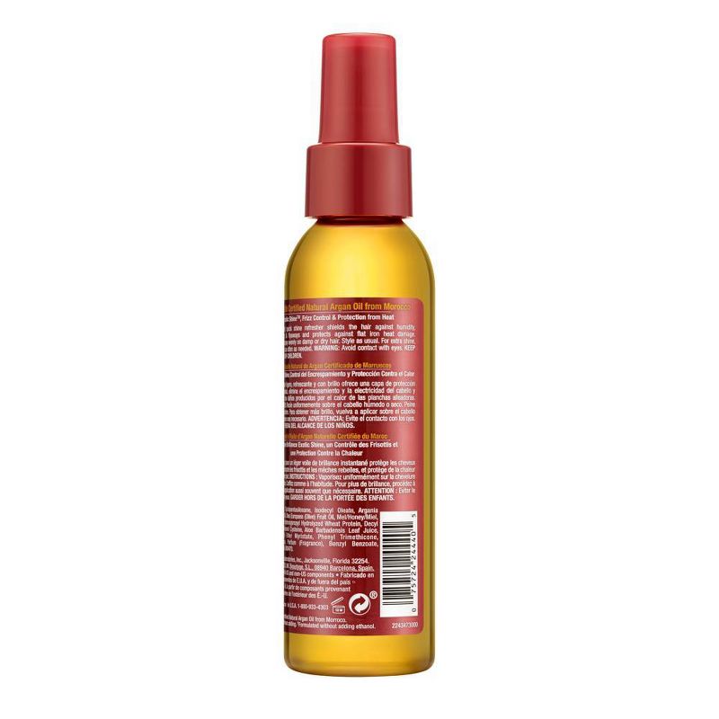 Creme of Nature Argan Oil Anti-Humidity Gloss & Shine Mist Hair Glosses - 4oz, 3 of 8