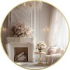 MAYEERTY Metal Framed Round Bathroom Mirror for Wall - 4 of 4