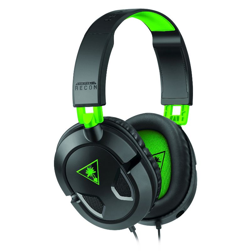 Turtle Beach Recon 50X Stereo Gaming Headset for Xbox One/Series X|S - Black/Green, 3 of 11