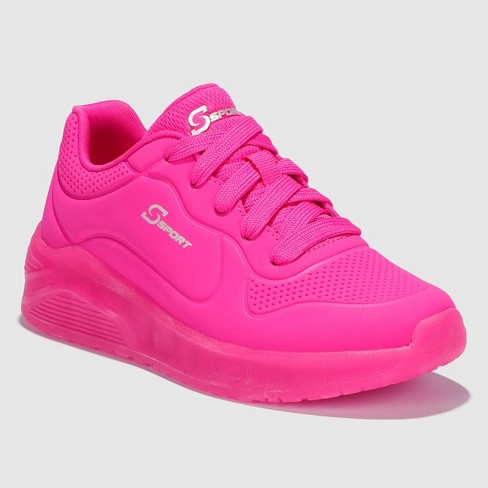 S Sport By Skechers Girls' Conny Sneakers - Pink : Target