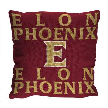 NCAA Elon Phoenix Stacked Woven Pillow