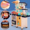 HOMEFUN Play Kitchen Set Kids Cooking Playset - 2 of 4