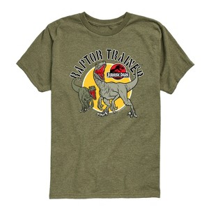 Boys' - Jurassic Park - Raptor Trainer Short Sleeve Graphic T-Shirt - 1 of 4