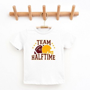 The Juniper Shop Team Halftime Distressed - Maroon Toddler Short Sleeve Tee - 1 of 3