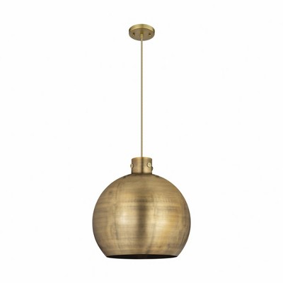 Newton Sphere - 1 Light Pendant In Industrial Style-18.25 Inches Tall and 18 Inches Wide
