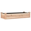 VidaXL Garden Raised Bed with Liner 47.2 in.x17.7 in.x9.8 in. Solid Wood Fir - 2 of 4