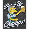 Men's The Simpsons Drink Up, Champs Pull Over Hoodie - 2 of 4