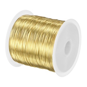 Unique Bargains DIY Crafting Copper Jewelry Beading Wire Roll - 1 of 4