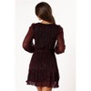 Petal and Pup Womens Glimmer Long Sleeve Mini Dress - 4 of 4
