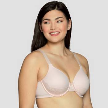 Vanity Fair Womens Beauty Back Full Figure Front Close Underwire 76384 -  Damask Neutral - 36d : Target