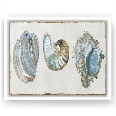 Americanflat - 16x20 Floating Canvas White - Bluje Essence By Pi Creative  Art : Target