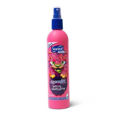 Suave Kids Detangler Spray For Tear-Free Styling Berry Awesome - 10 fl oz