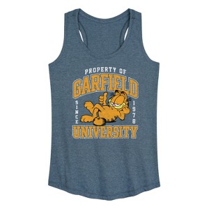 Women's - Garfield - Varsity Graphic Racerback Tank - 1 of 4