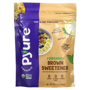 Pyure Organic Brown Sweetener, 12 oz (340 g) - 1 of 2
