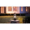 Urban Ambiance Luxury Farmhouse Outdoor Post Light 18.25''H x 8.125''W,  Midnight Black Finish,  Henderson Collection, UHP1304 - 2 of 4