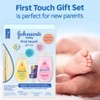 Johnson's First Touch Baby Gift Set Includes Baby Bath Wash & Shampoo, Body Lotion, & Diaper Rash Cream - 3ct - 4 of 4