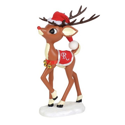 Department 56 Rudolph And The Reindeer Games Rudolph Figurine 7 25 Inches